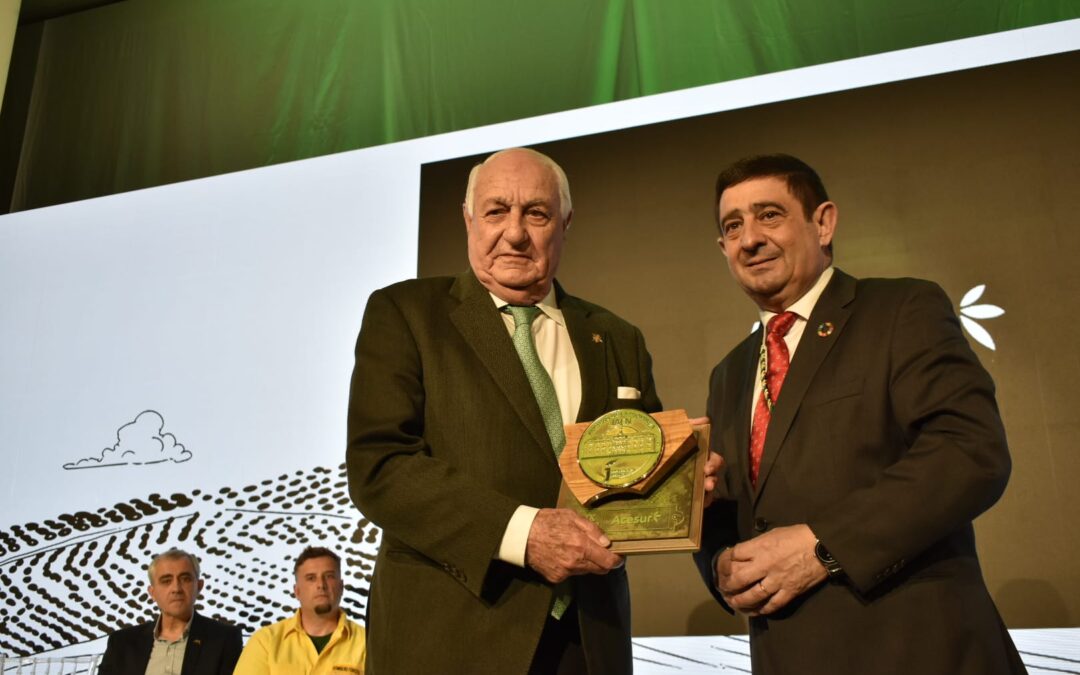 The Provincial Council of Jaén awards Acesur in the Province awards